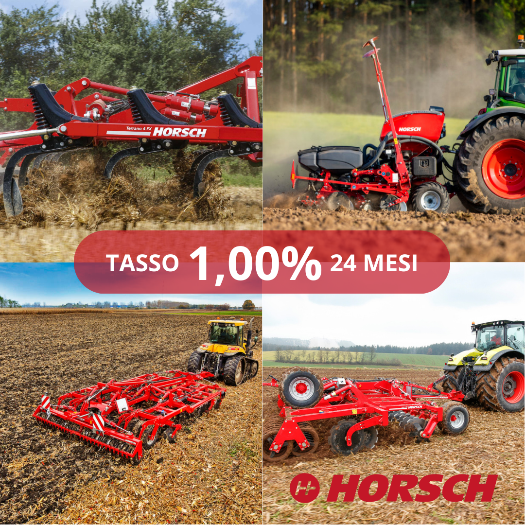 Promozione Horsch tasso 1 percento