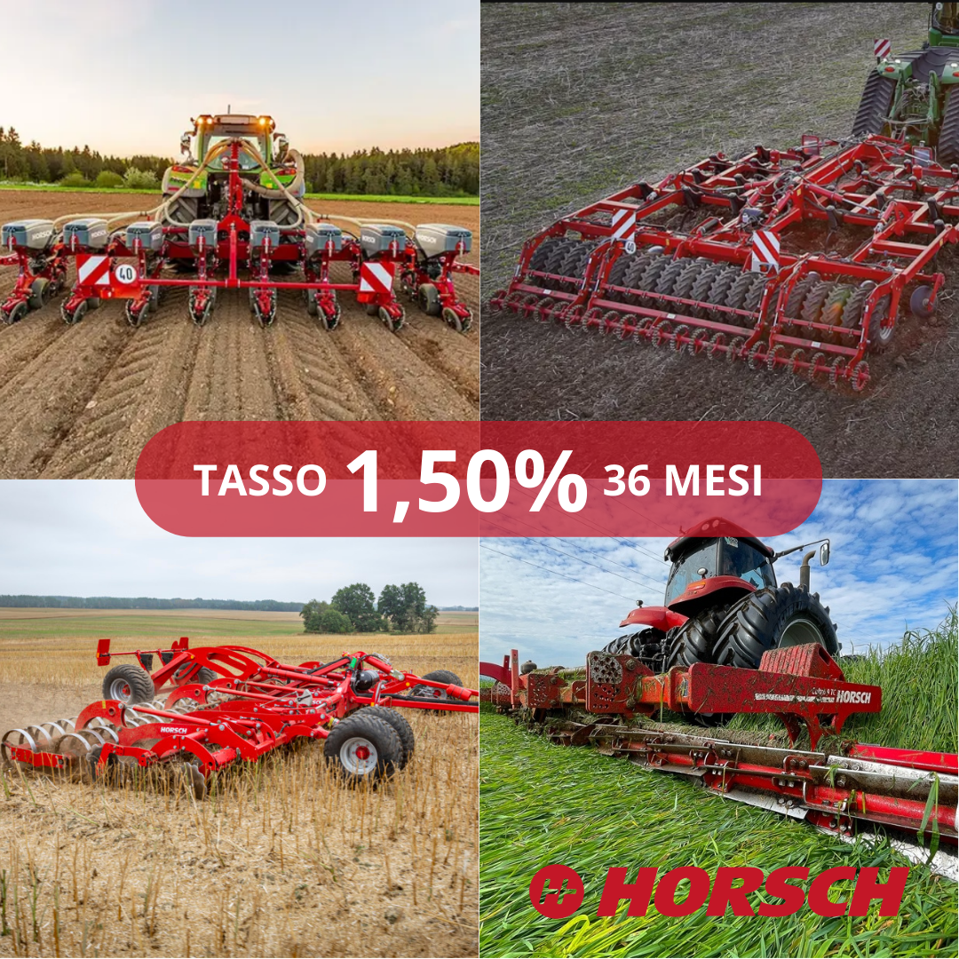 Promozione Horsch tasso 1,50 percento