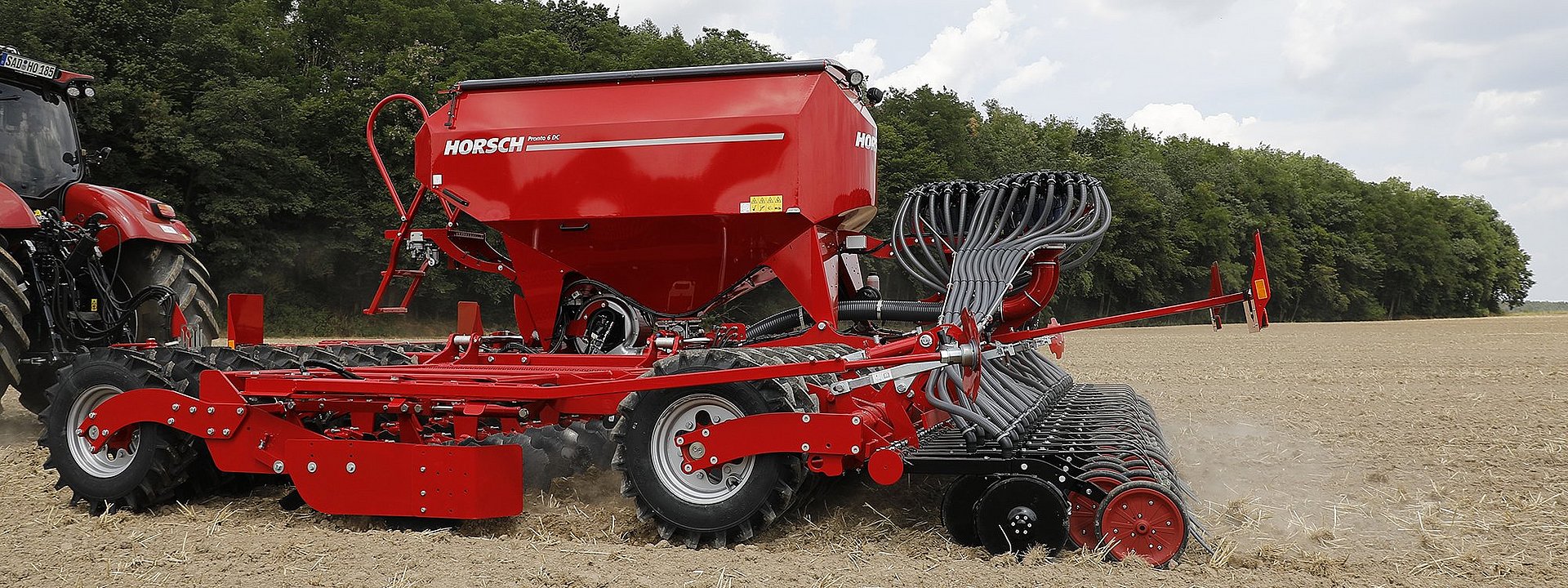 Seminatrice Horsch Pronto in campo